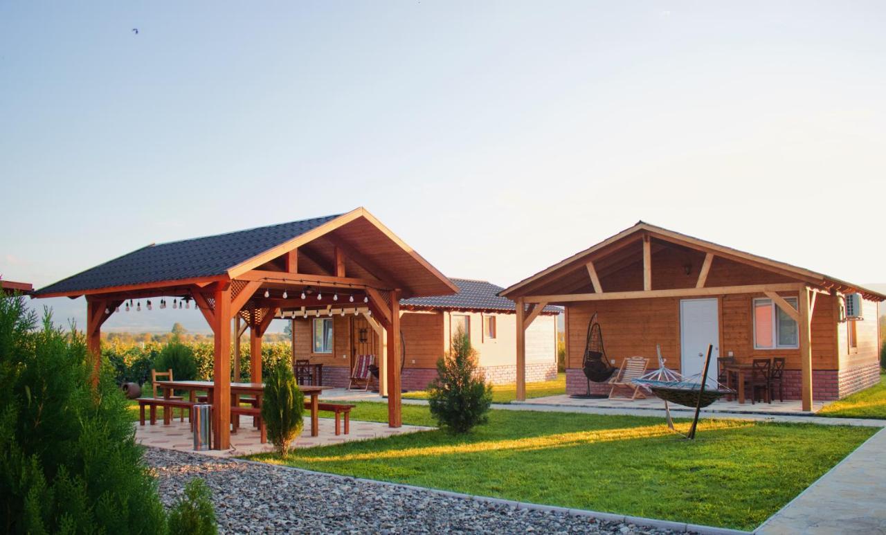 Finca Idoize Camping Hotel Akhmeta Ngoại thất bức ảnh