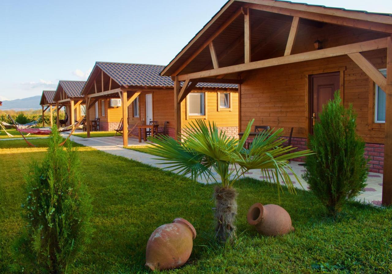 Finca Idoize Camping Hotel Akhmeta Ngoại thất bức ảnh